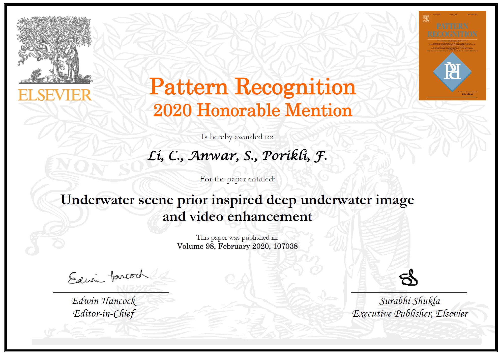 award